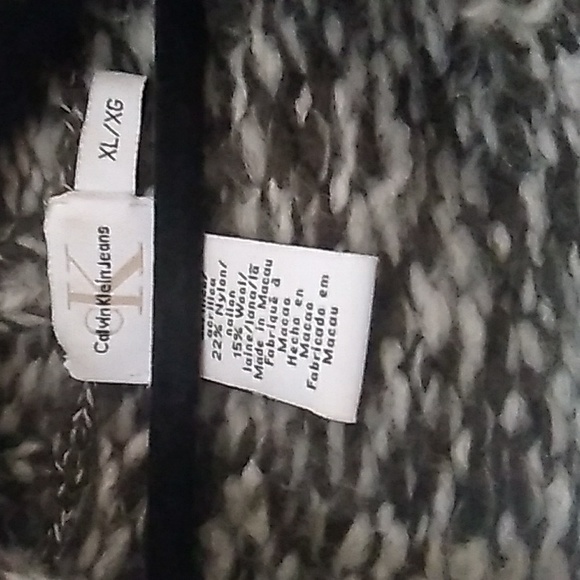 🏁 BCBG BLACK/WHITE Cardigan Acrylic Blend NWOT  🏁  Sz S Not L - Picture 5 of 13